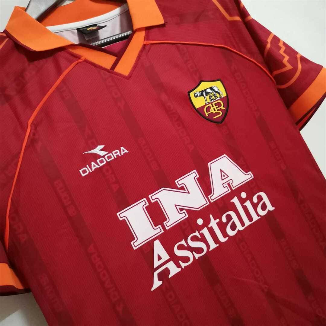 AS Roma 99/00 Maillot Domicile