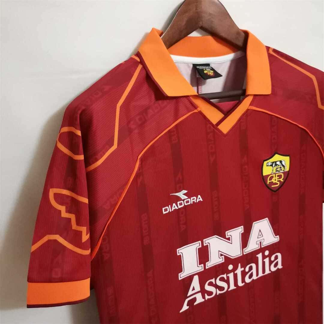 AS Roma 99/00 Maillot Domicile