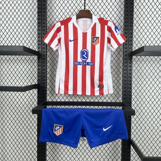 Atlético Madrid 25/26 Domicile Kit Enfant