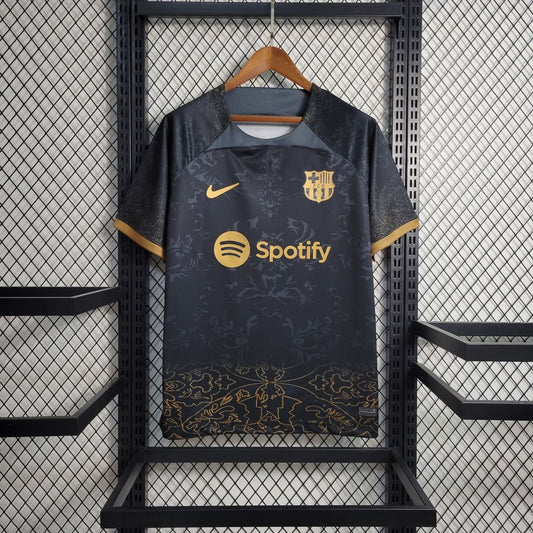 Barcelone 23/24 Maillot Concept Noir & Or