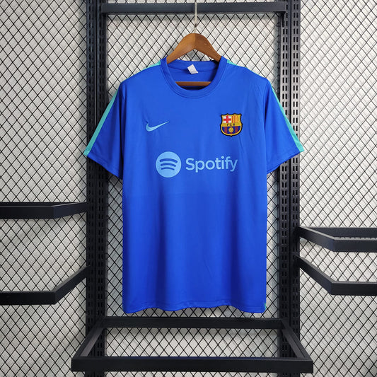 Barcelone 23/24 Maillot Entrainement Bleu