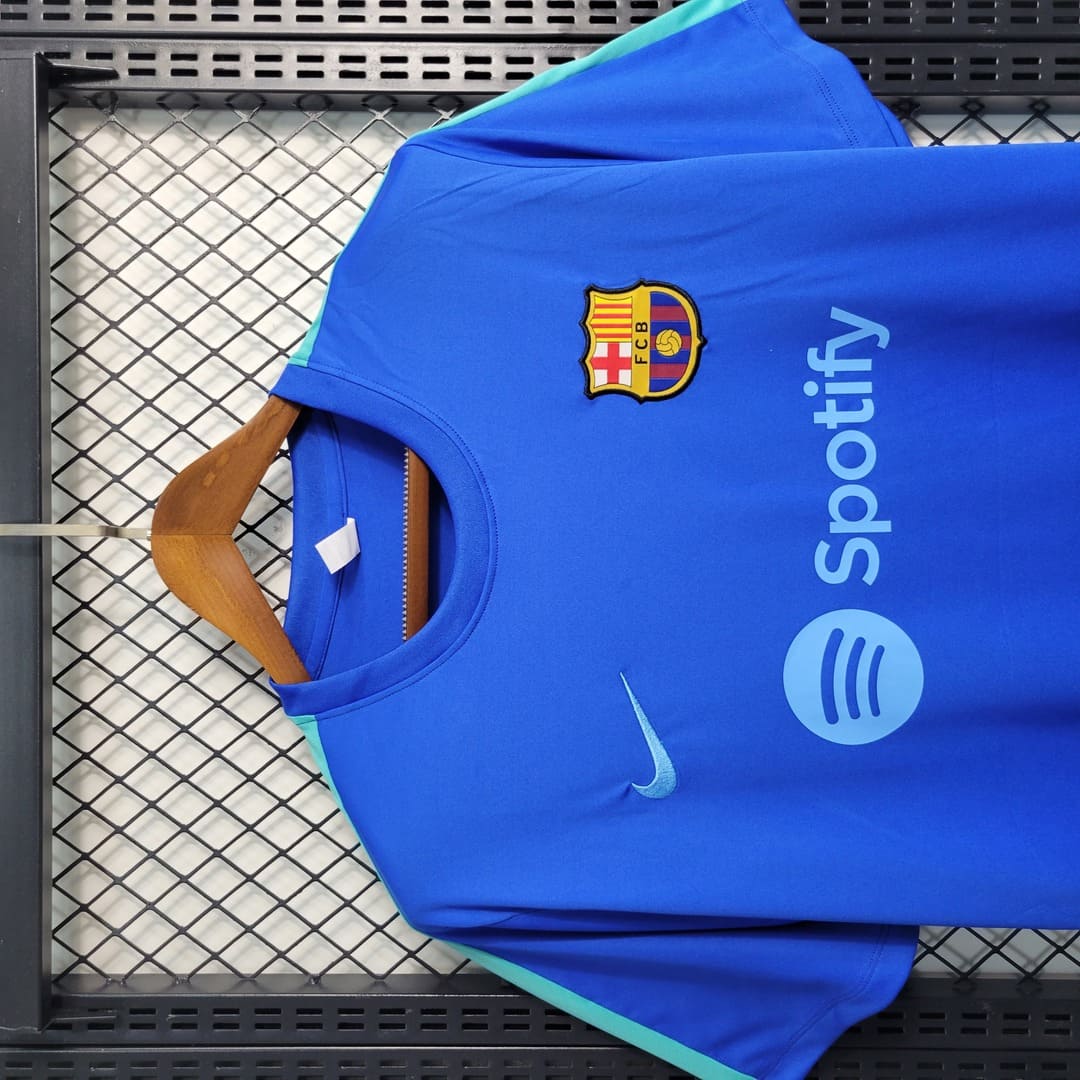 Barcelone 23/24 Maillot Entrainement Bleu