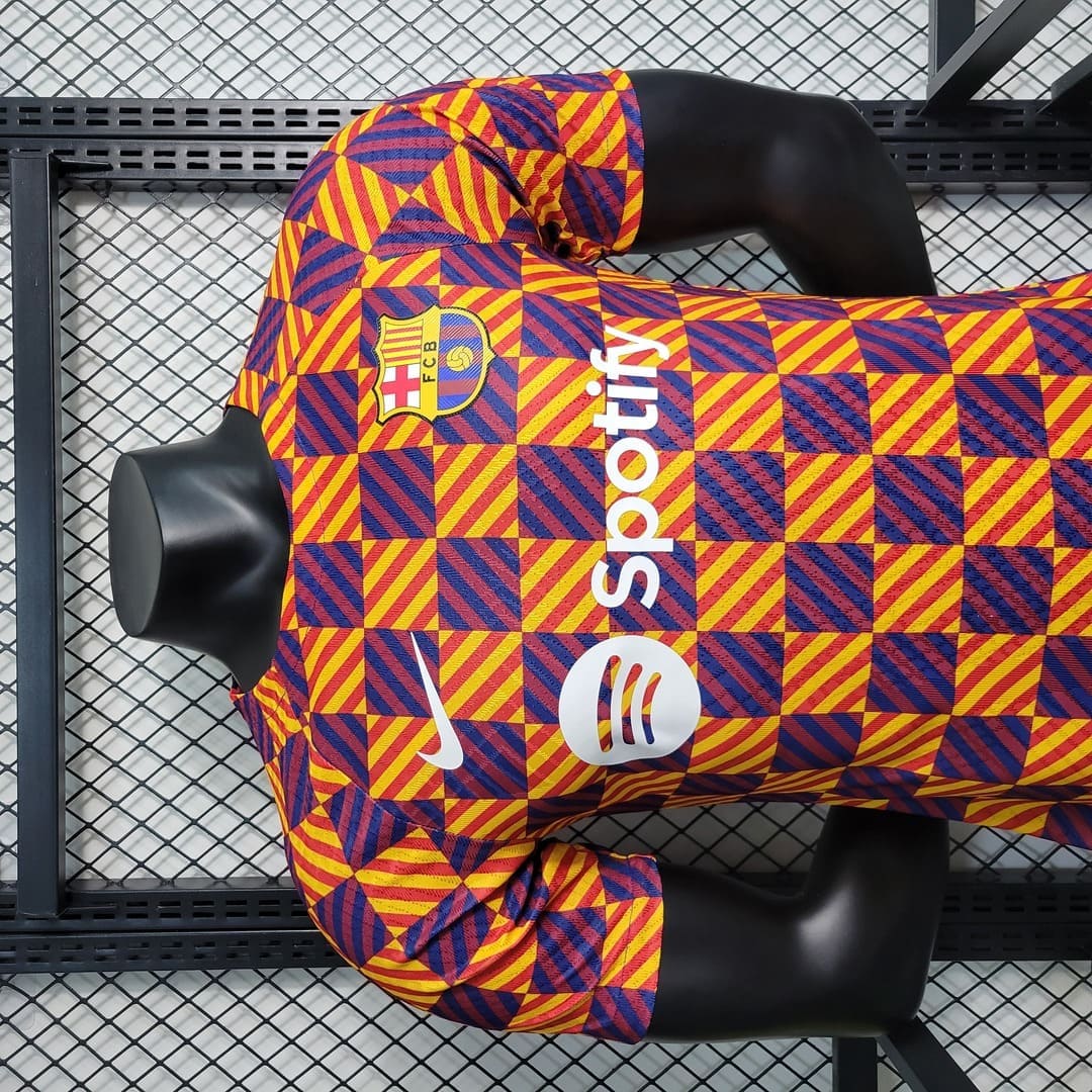 Barcelone 23/24 Maillot Entrainement Quads - Version Player