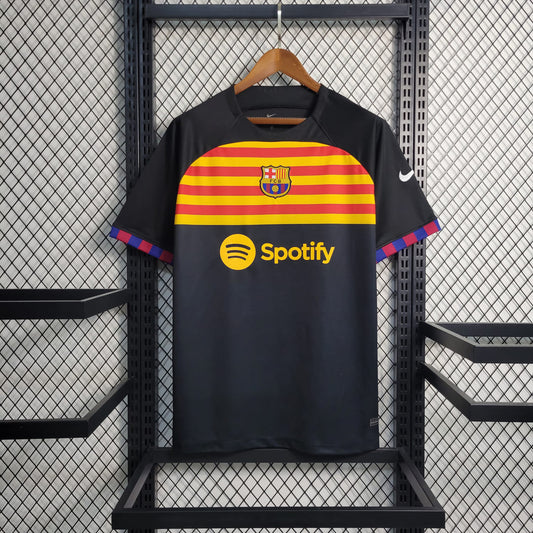 Barcelone 23/24 Maillot Concept Noir & Bayadere