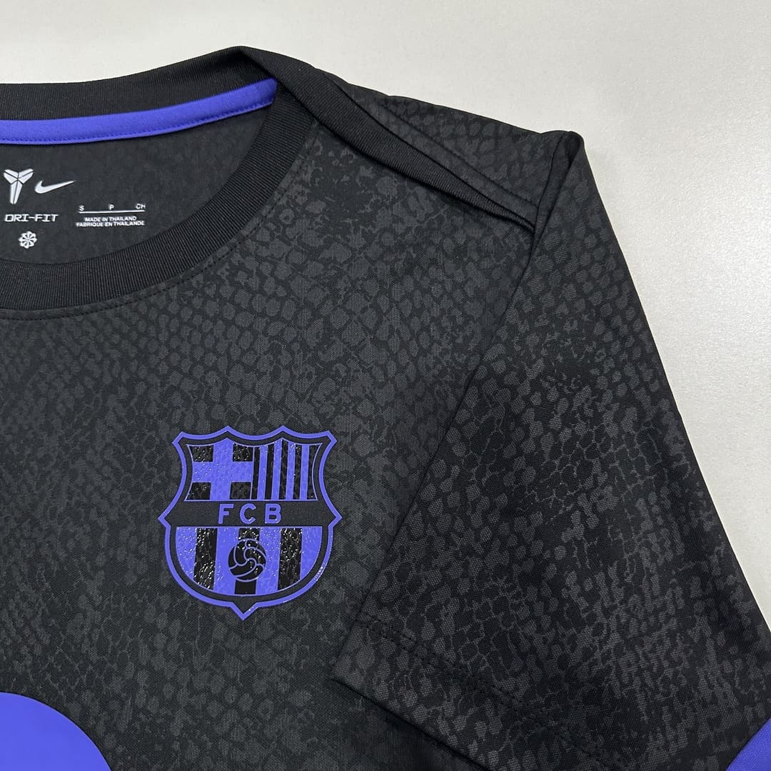 Barcelone 25/26 Maillot Entrainement Noir