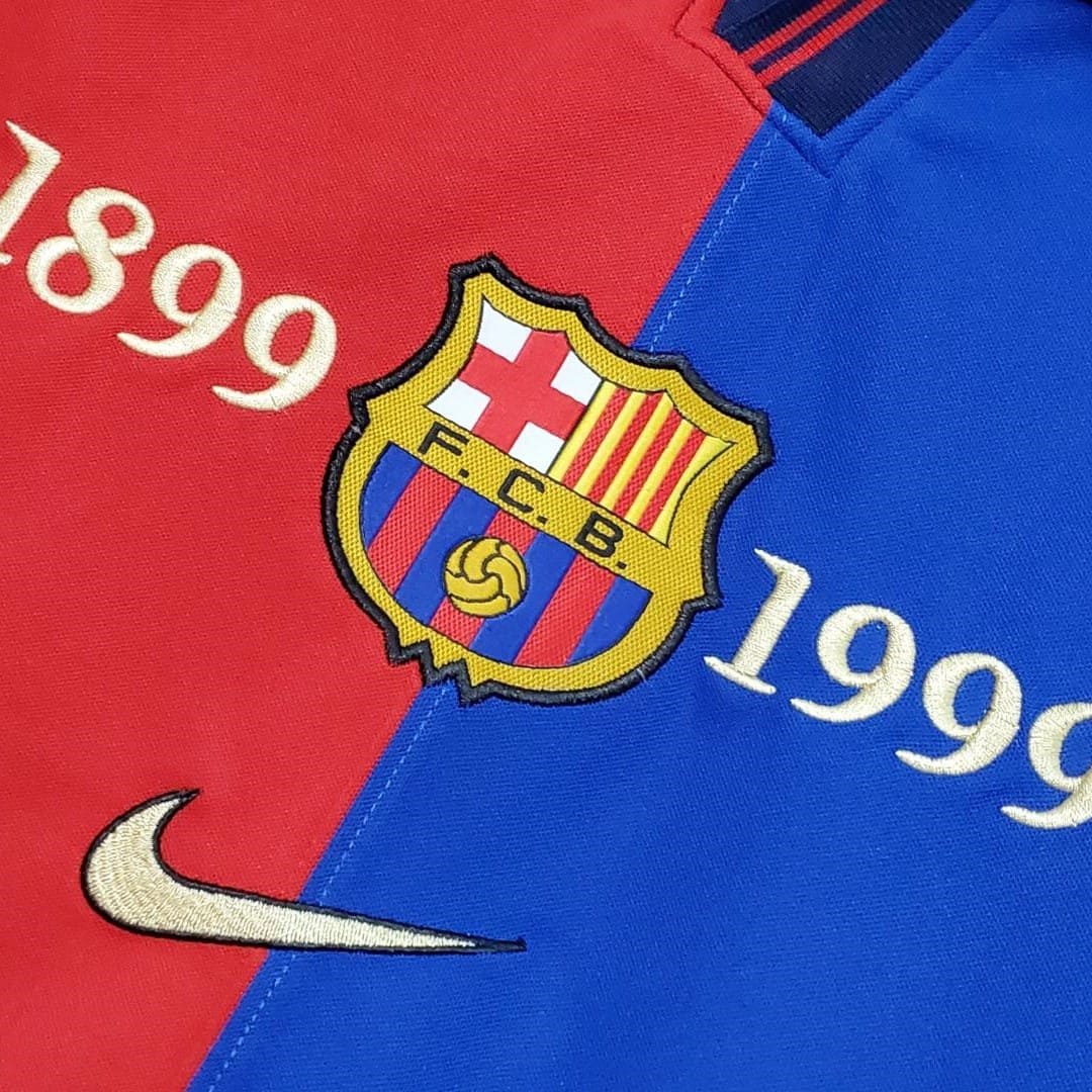 Barcelone 99/00 Maillot Domicile Centenaire