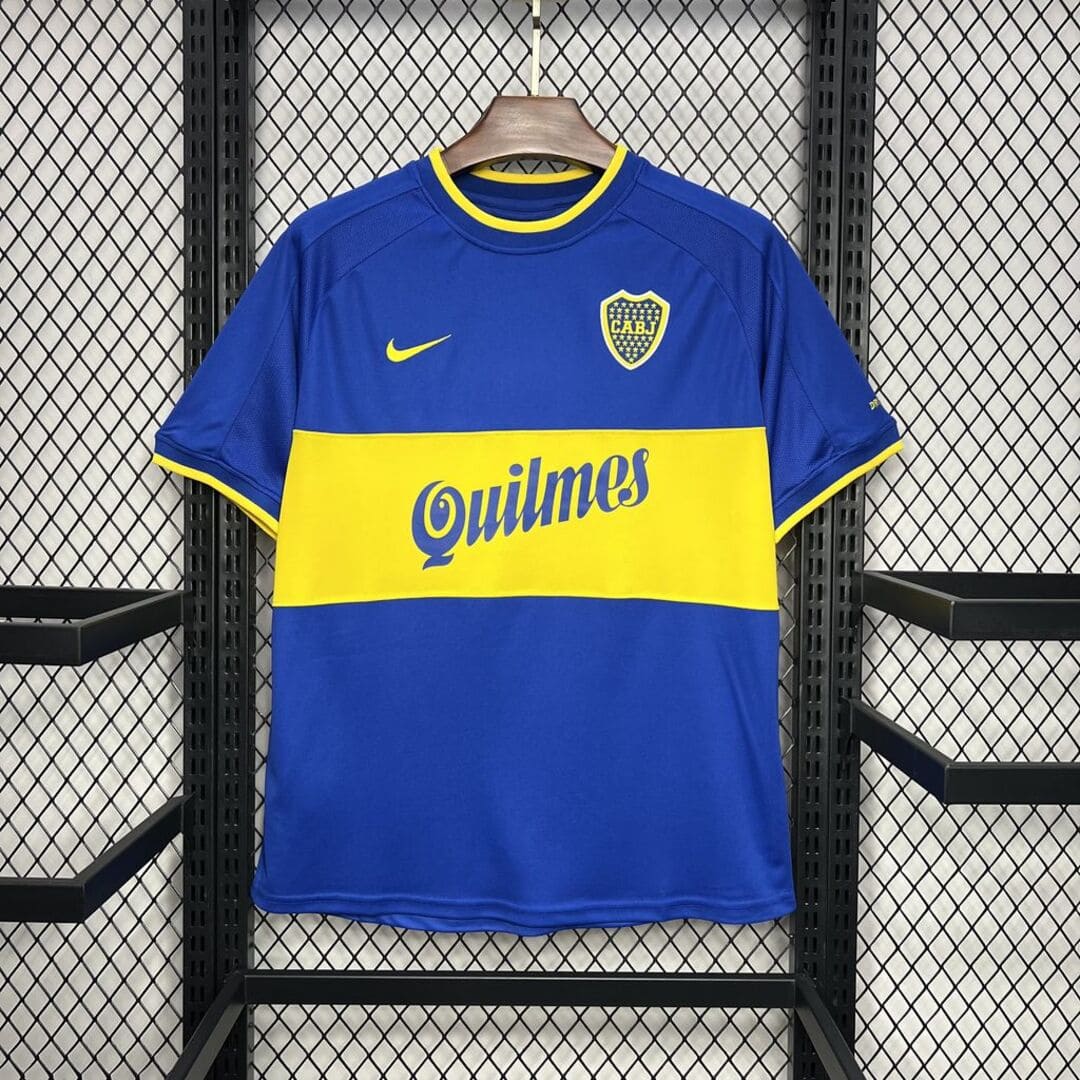 Boca Juniors 2000/01 Maillot Domicile