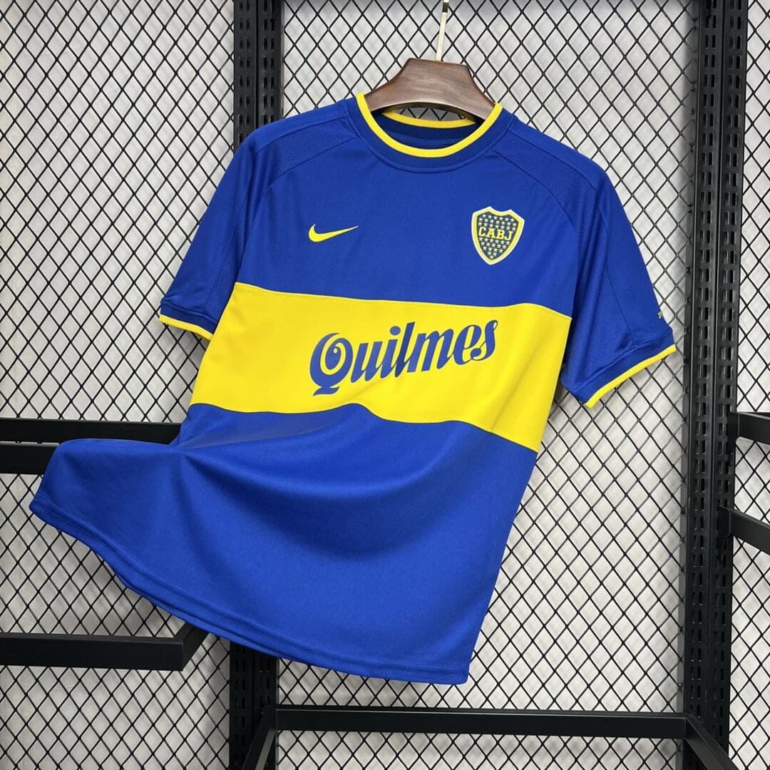 Boca Juniors 2000/01 Maillot Domicile