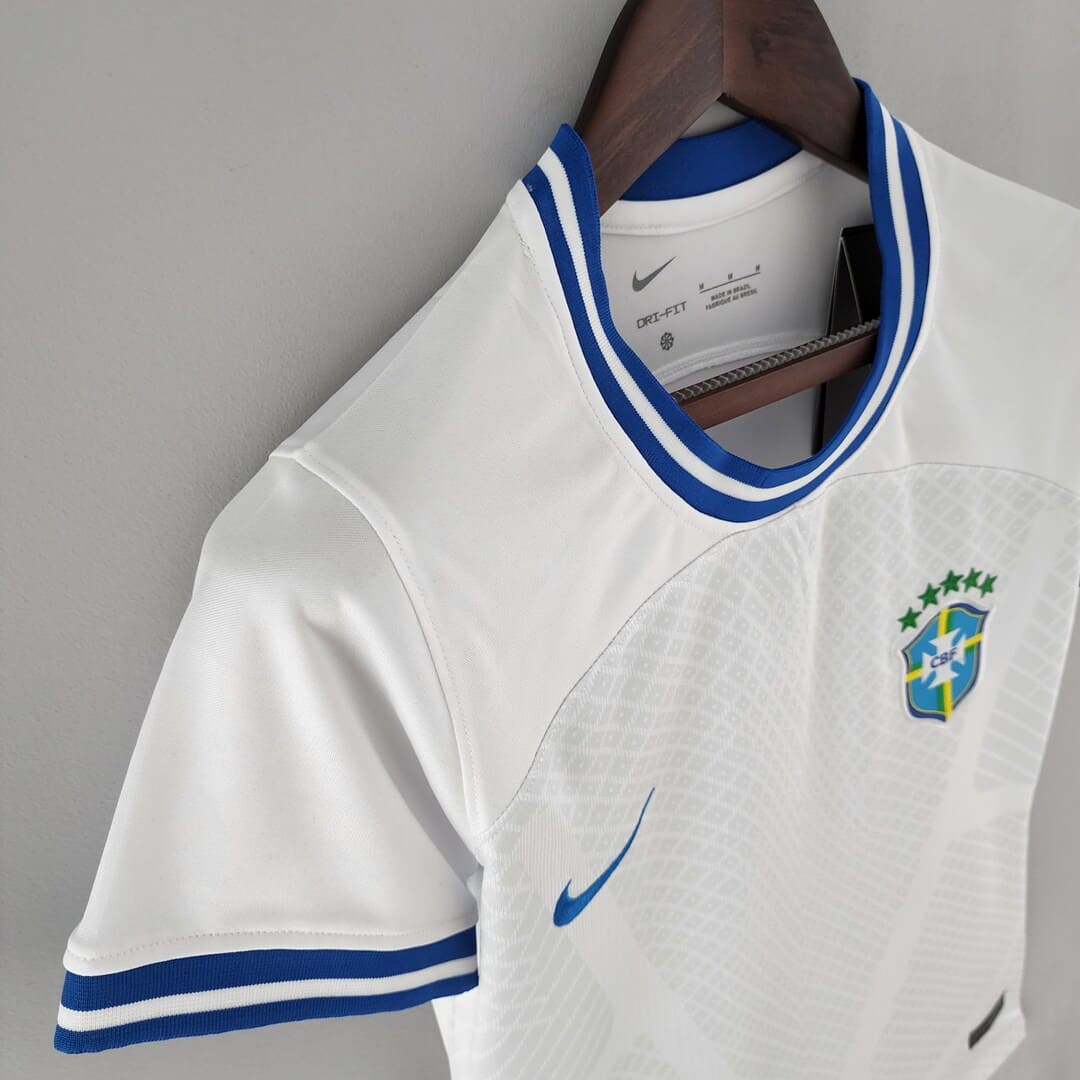 Brésil 2022 Maillot Blanc Femmes