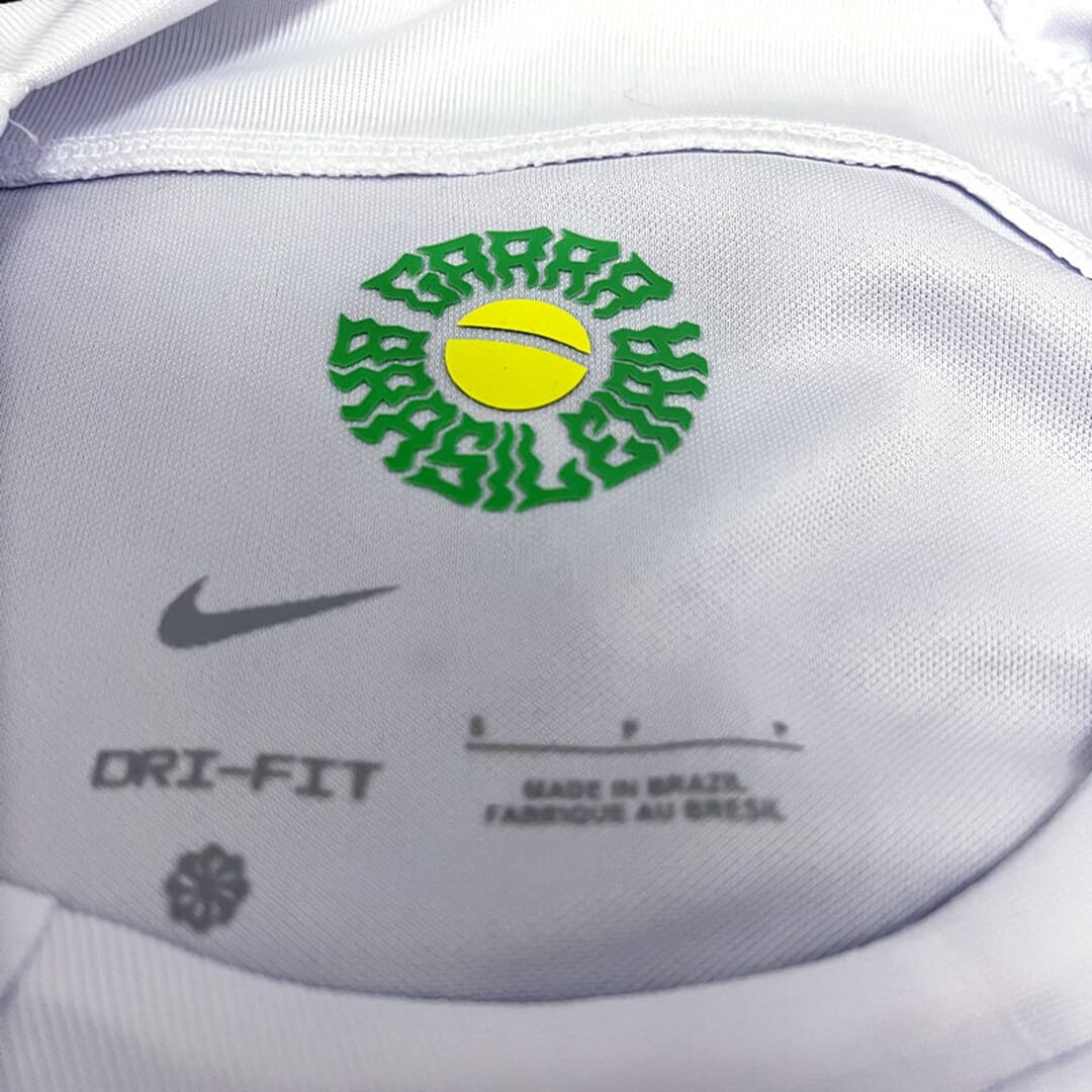 Brésil 2022 Maillot Blanc Léopard