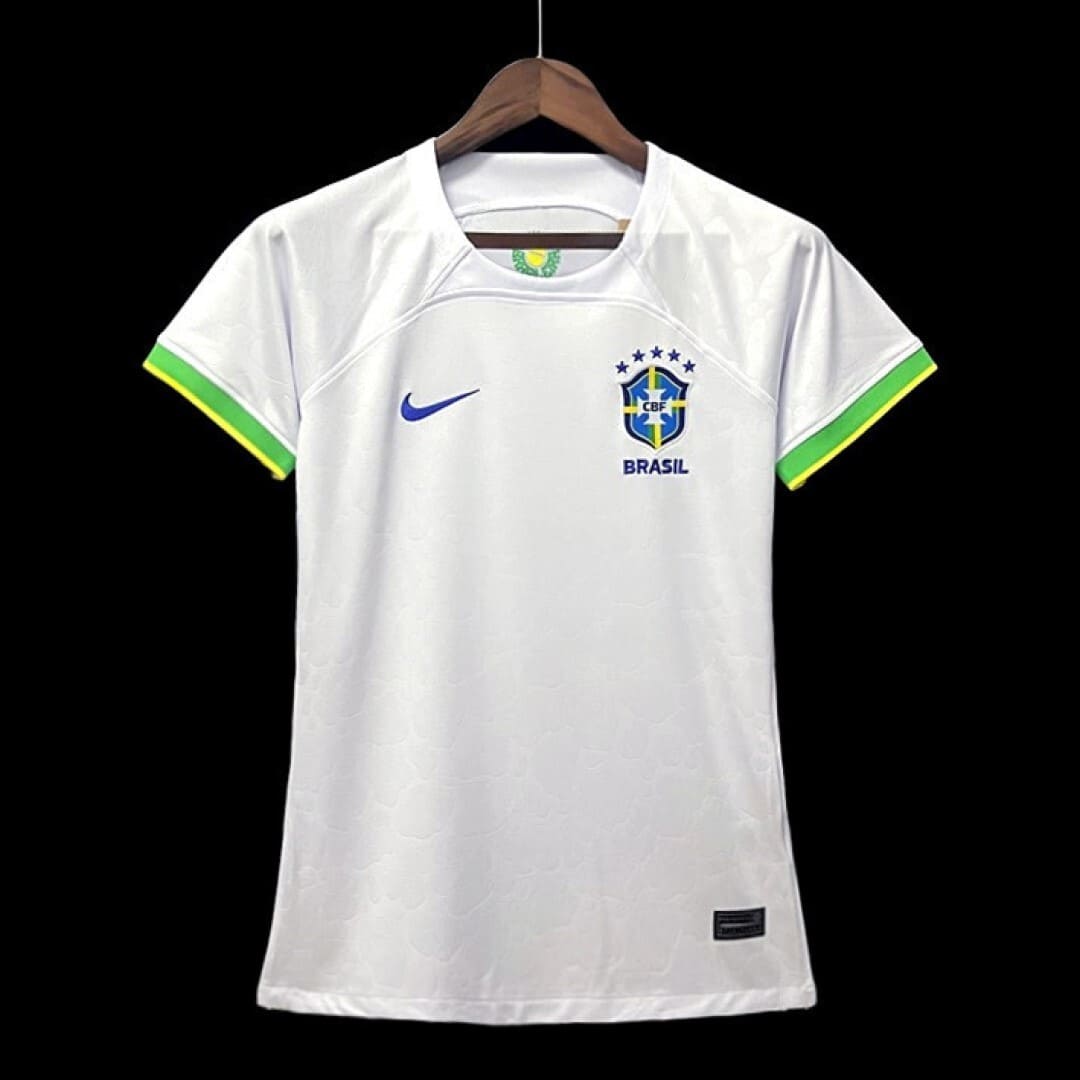 Brésil 2022 Maillot Léopard Blanc Femmes