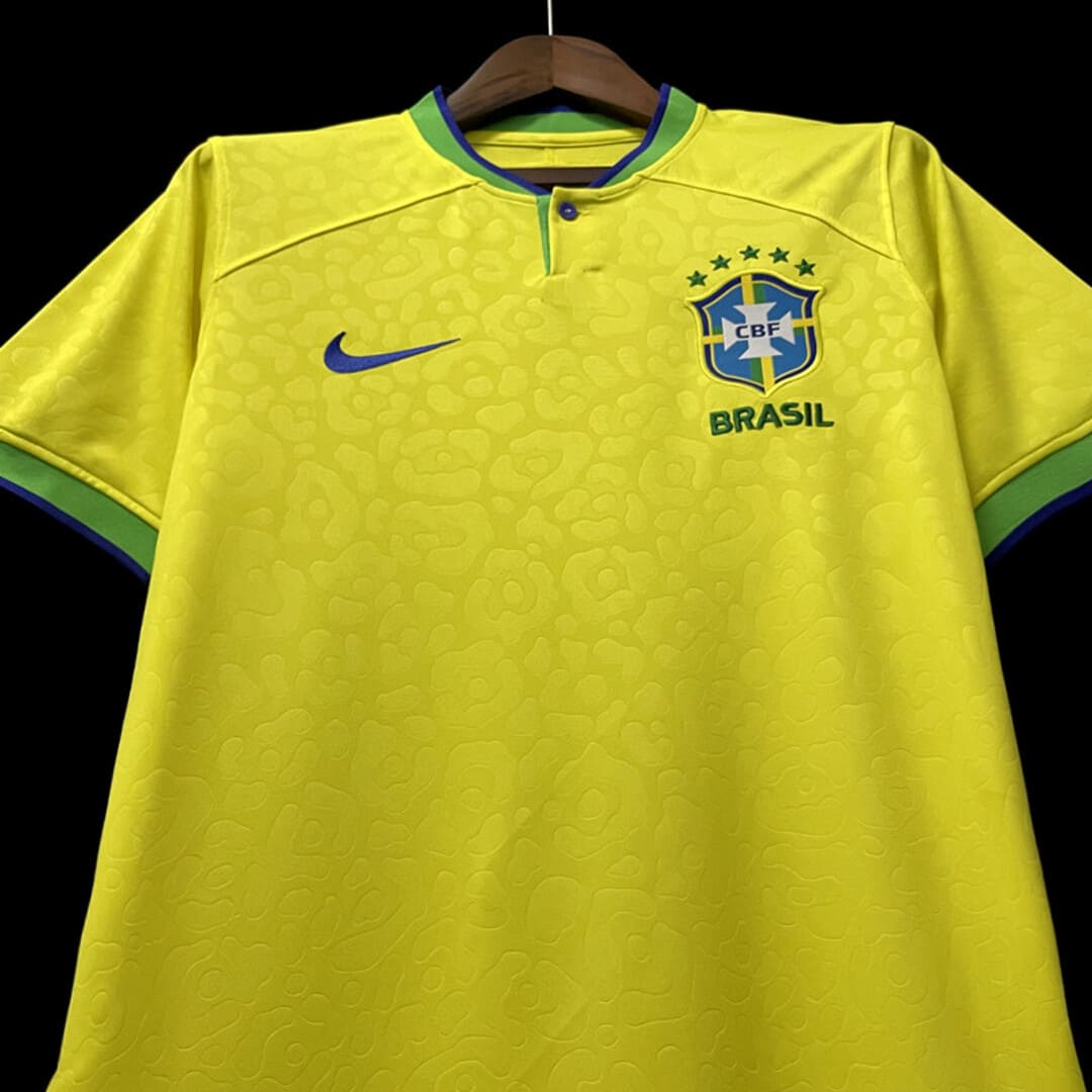 Brésil 2022 Maillot Domicile