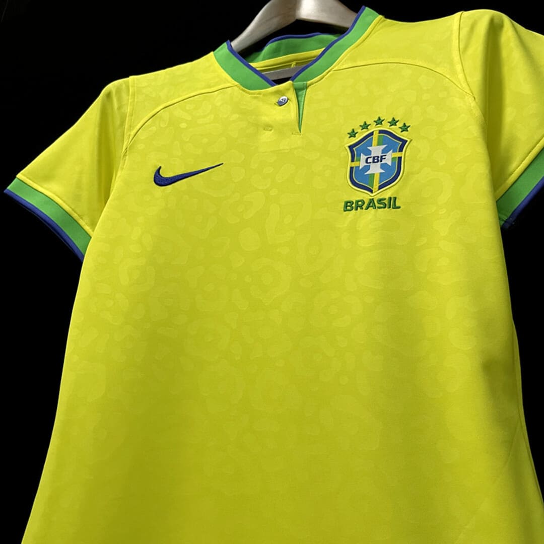 Brésil 2022 Maillot Domicile Femmes