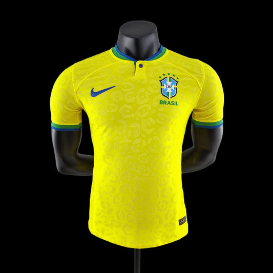 Brésil 2022 Maillot Domicile - Version Player
