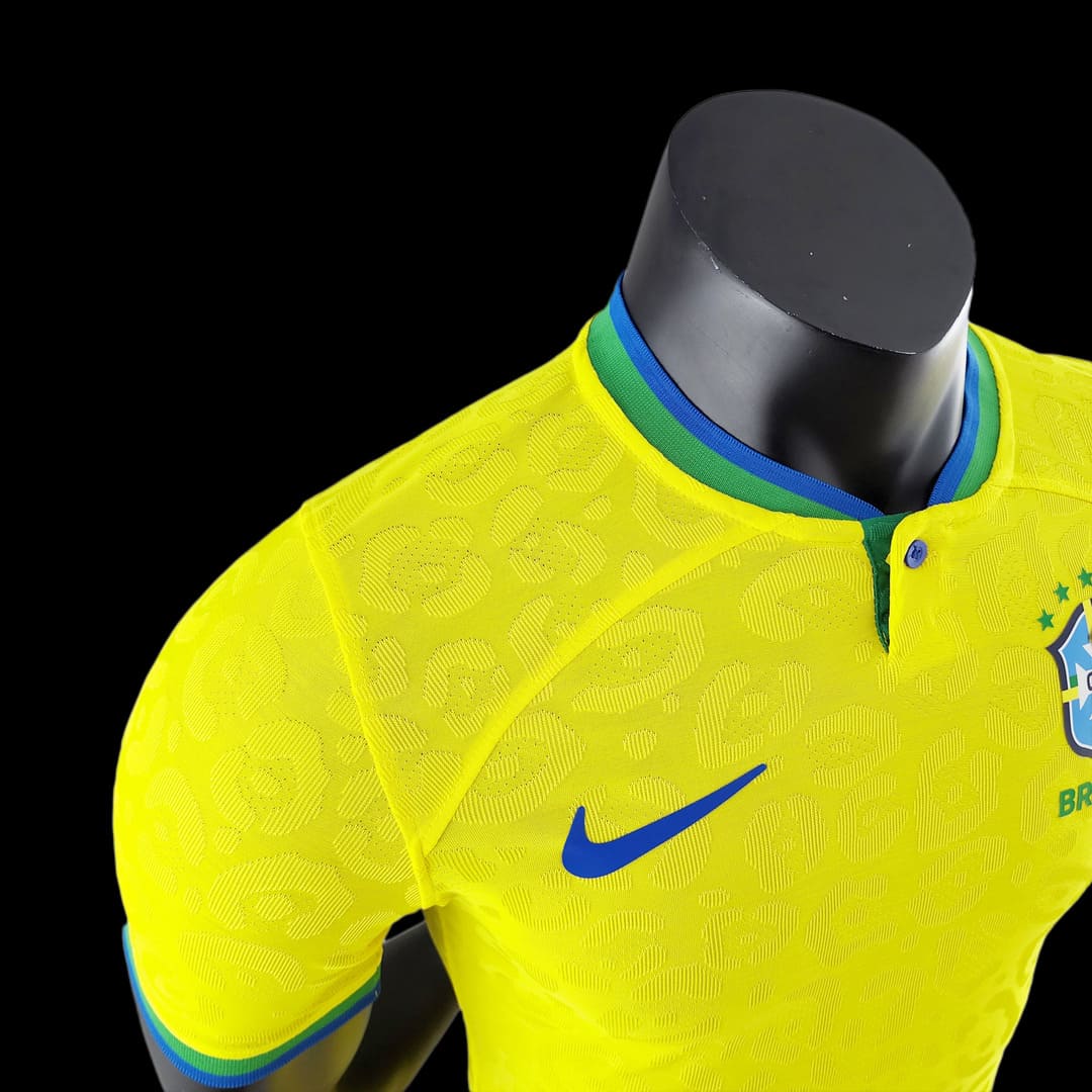 Brésil 2022 Maillot Domicile - Version Player