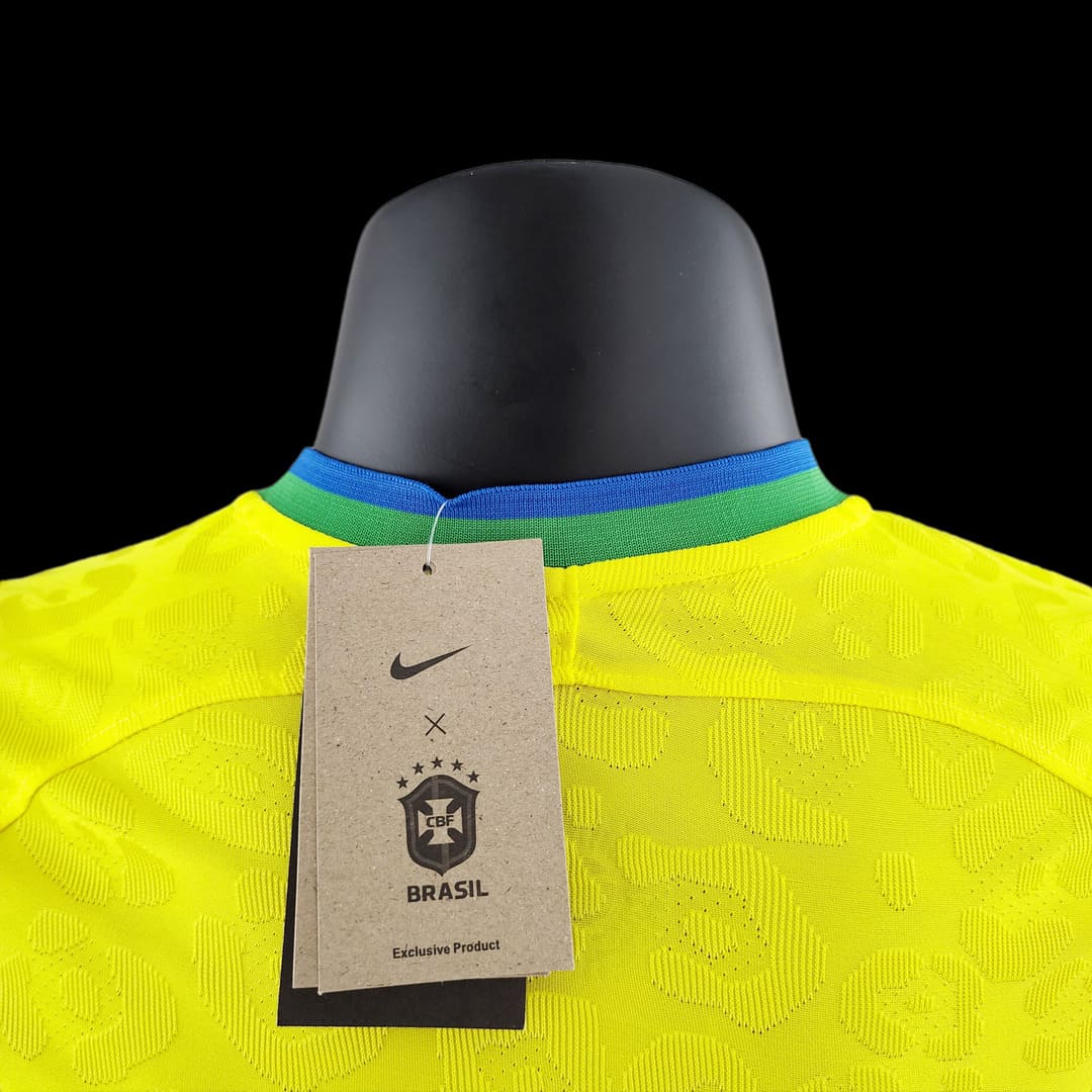 Brésil 2022 Maillot Domicile - Version Player