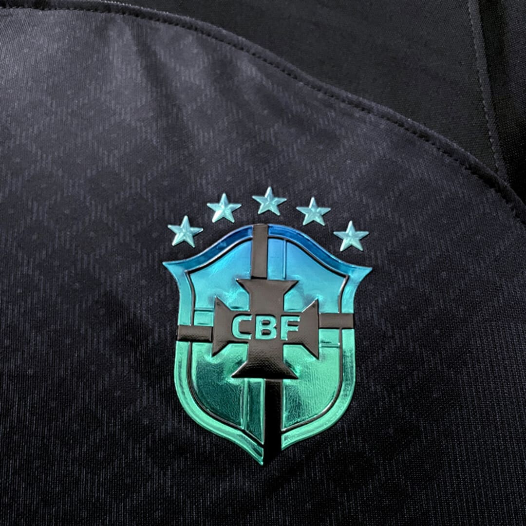 Brésil 2022 Maillot Noir & Cyan