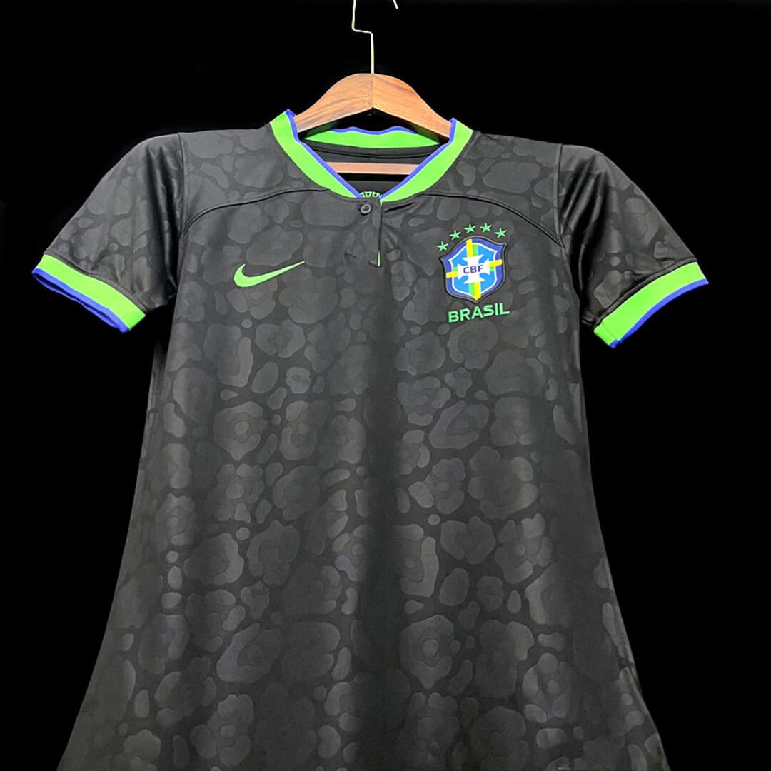 Brésil 2022 Maillot Léopard Femmes