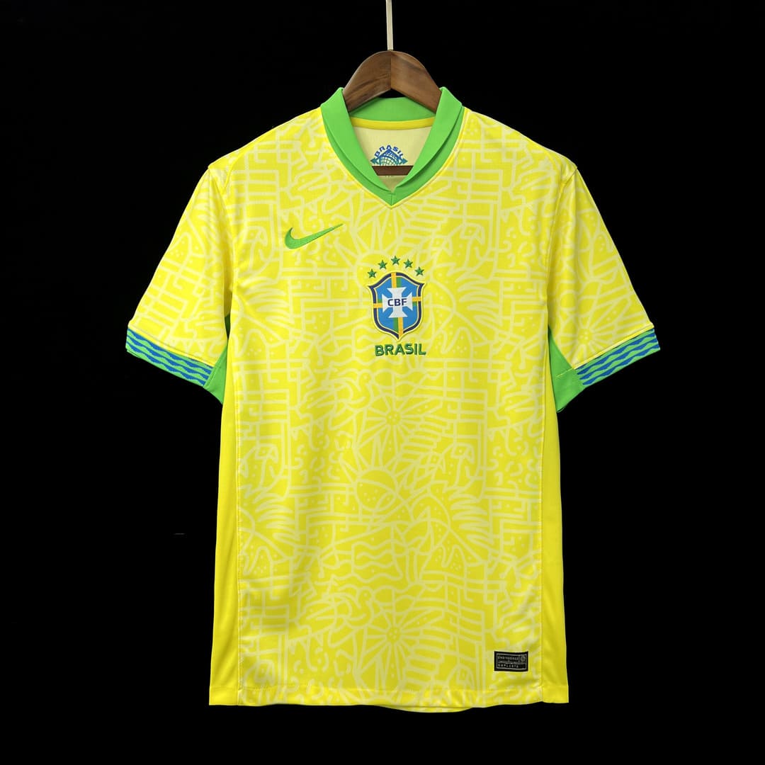 Brésil 2024 Maillot Domicile