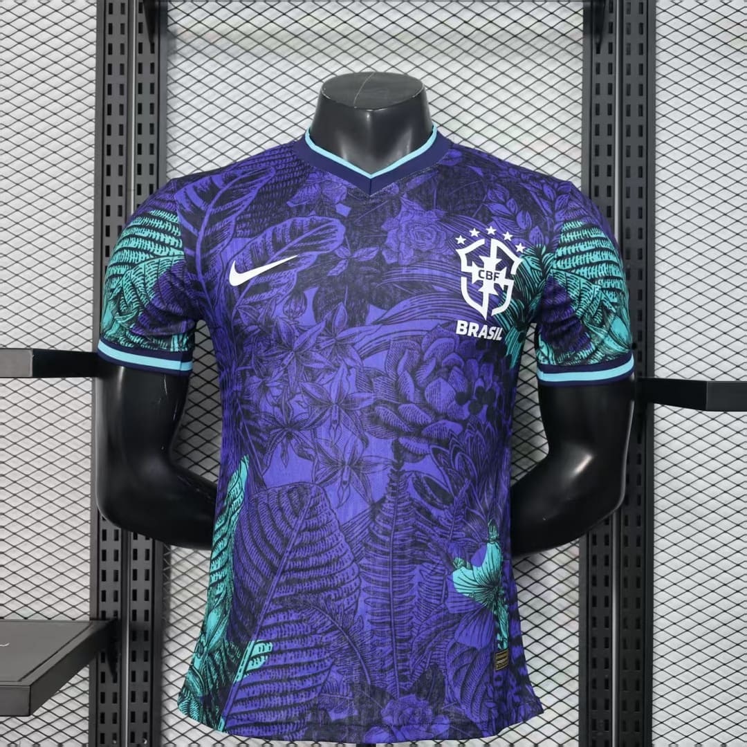 Brésil 2025 Maillot Amazônia Noturna - Version Player