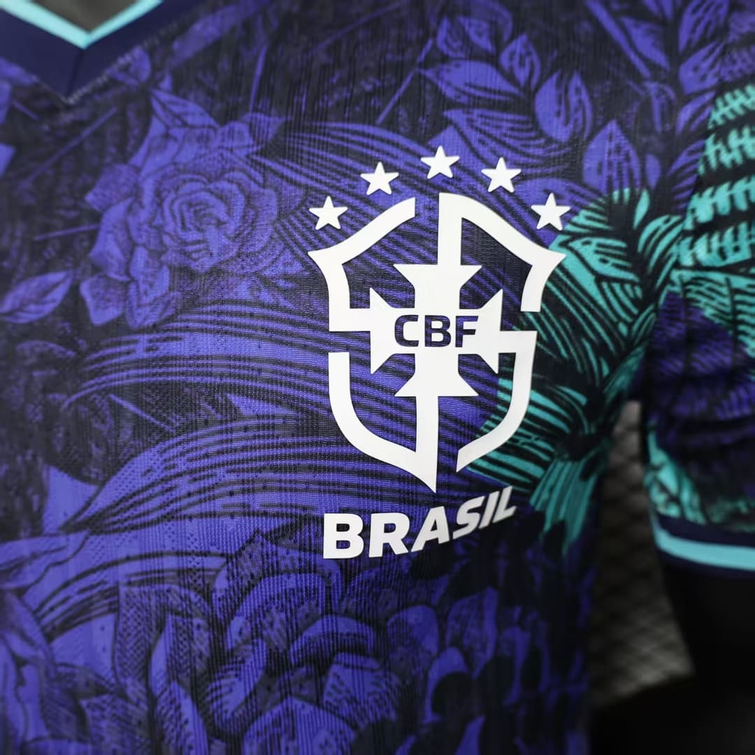Brésil 2025 Maillot Amazônia Noturna - Version Player
