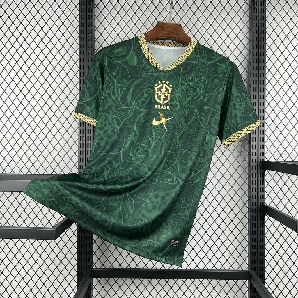 Brésil 2026 Maillot Concept Força da Floresta
