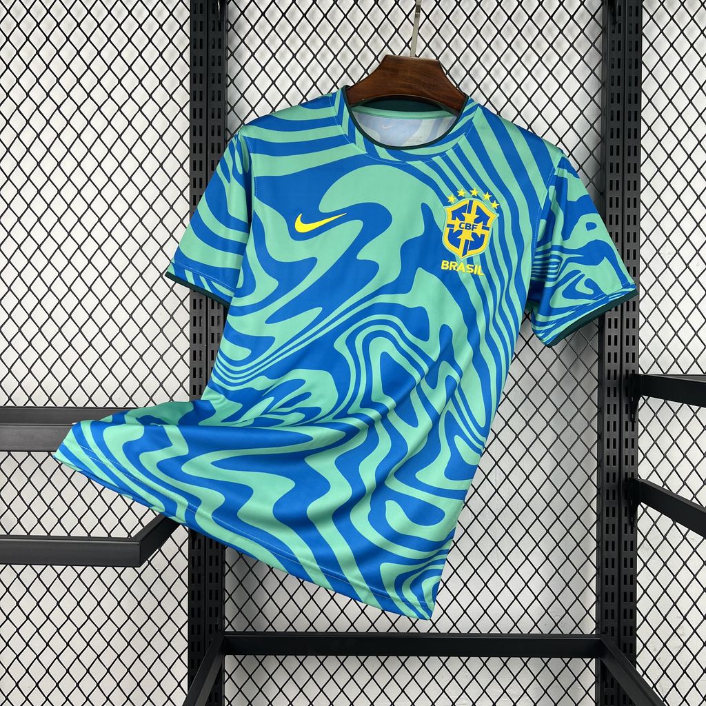Brésil 2026 Maillot Échauffement