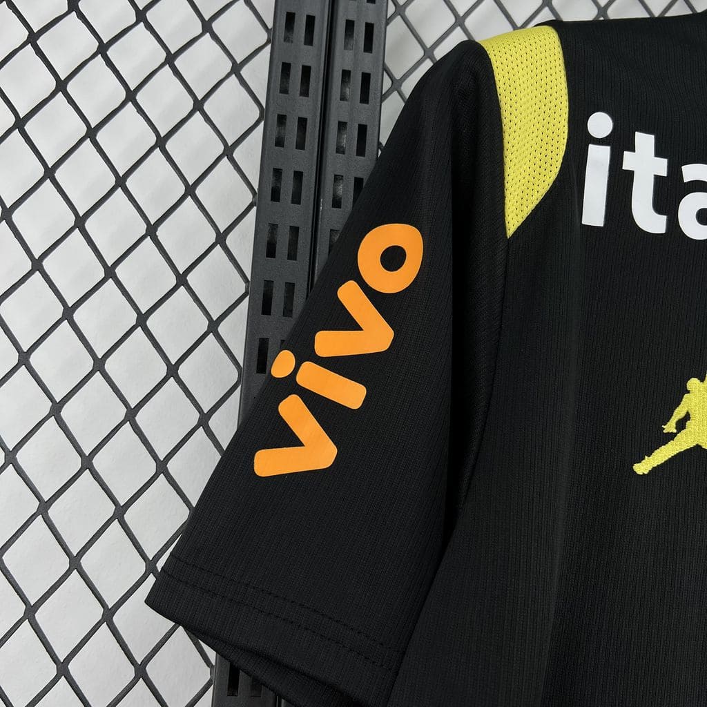 Brésil 2026 Maillot Entrainement Avec Sponsors