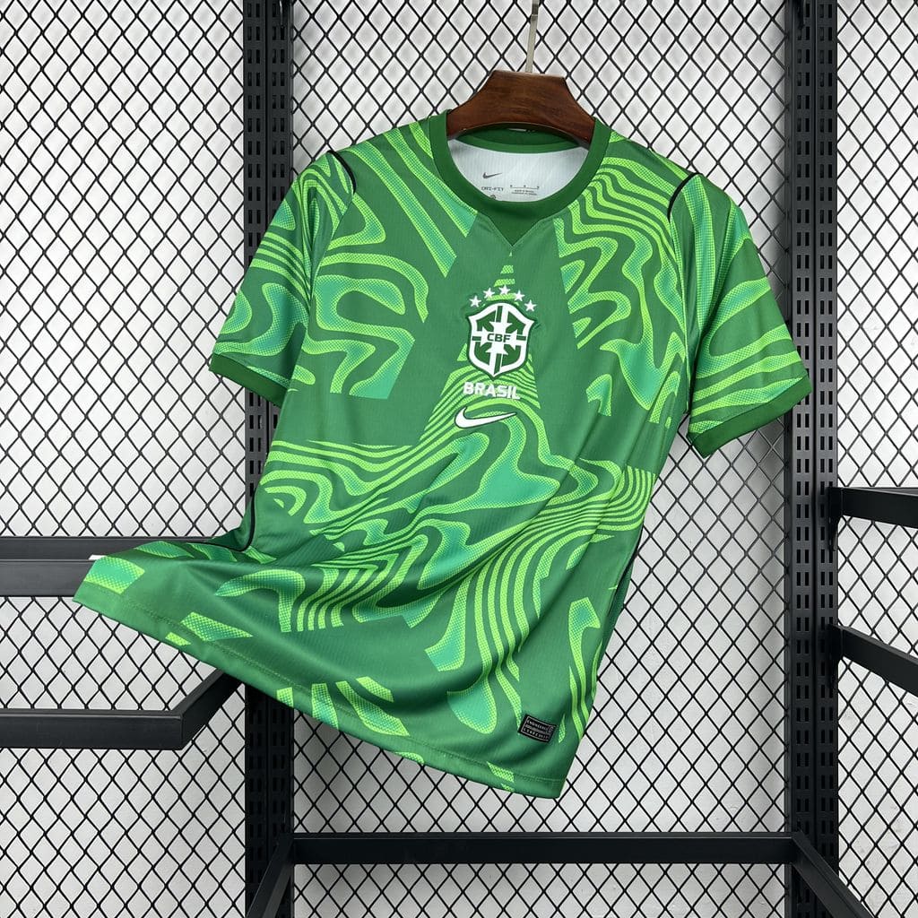Brésil 2026 Maillot Hollywood Keeper Vert