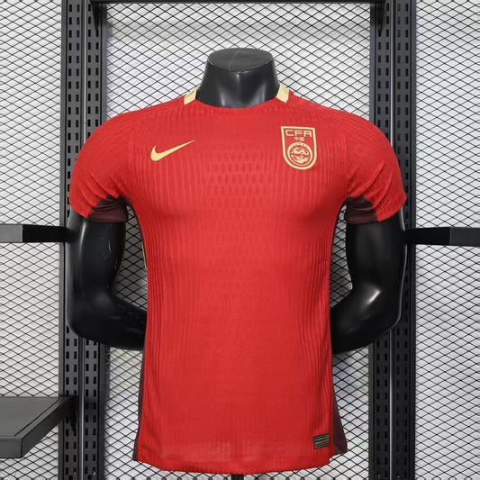 Chine 2025 Maillot Domicile - Version Player