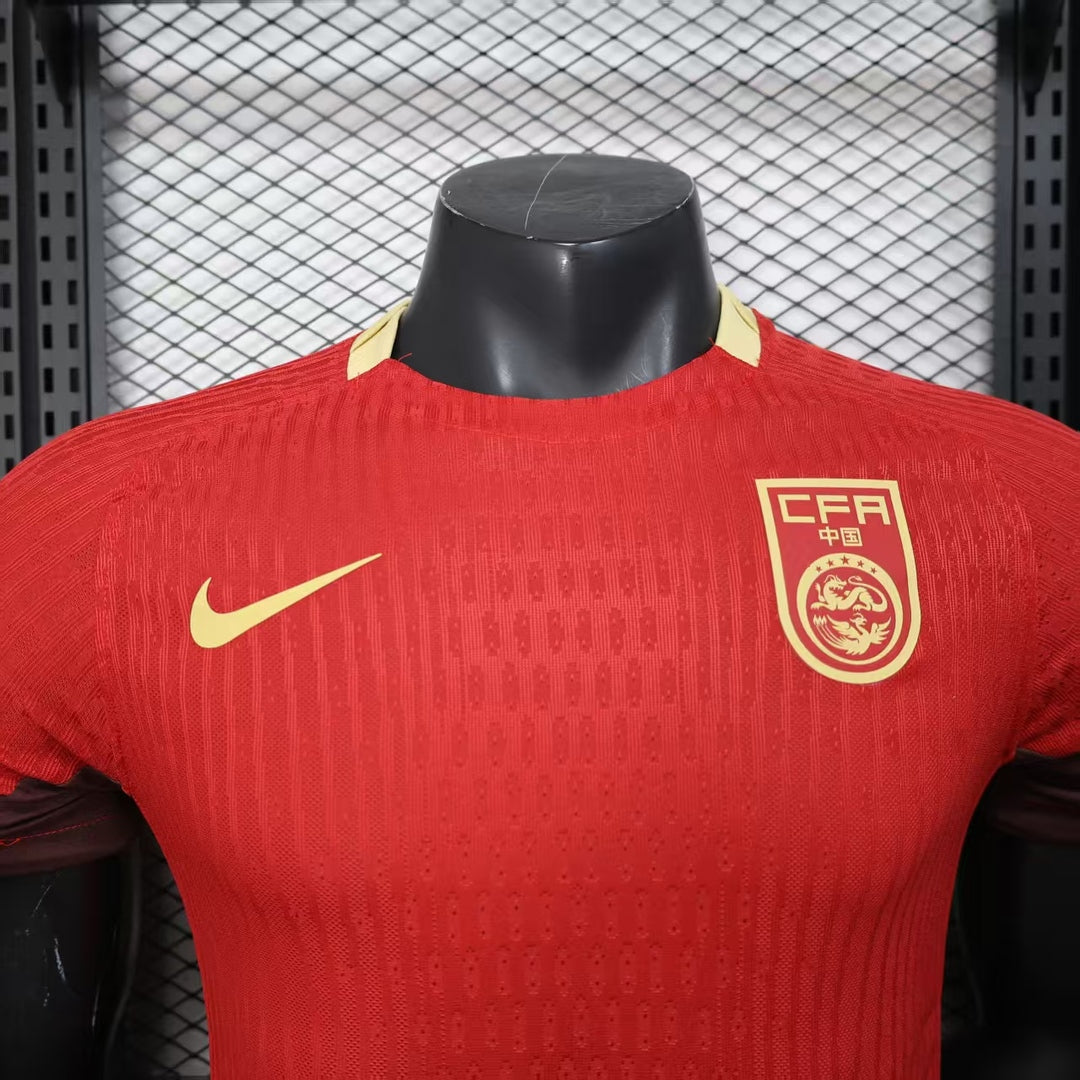 Chine 2025 Maillot Domicile - Version Player