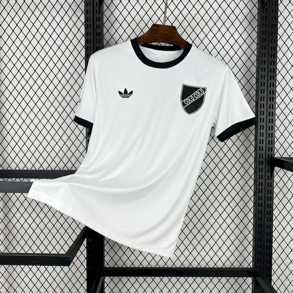 Colo Colo 2025 Maillot Vintage Blanc