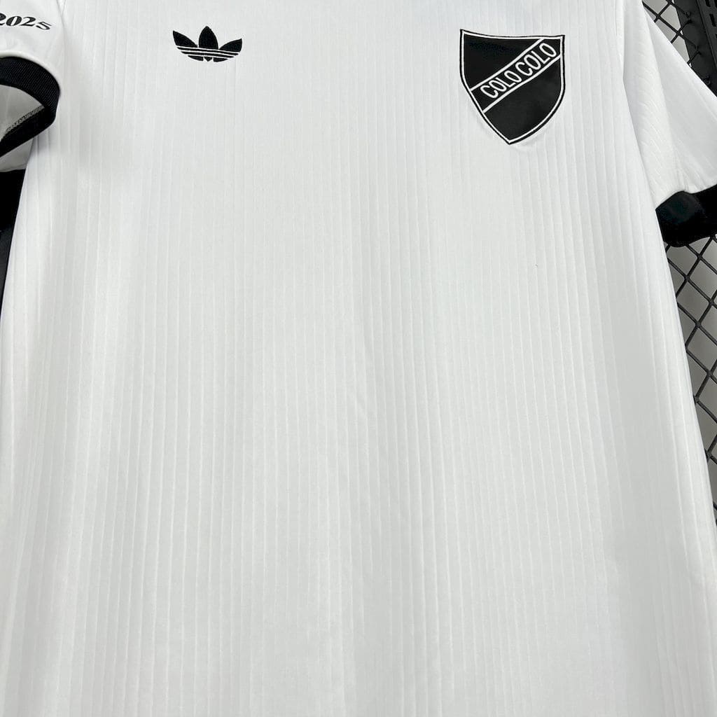 Colo Colo 2025 Maillot Vintage Blanc