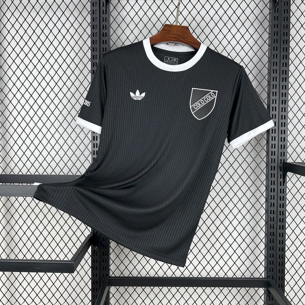 Colo Colo 2025 Maillot Vintage Noir