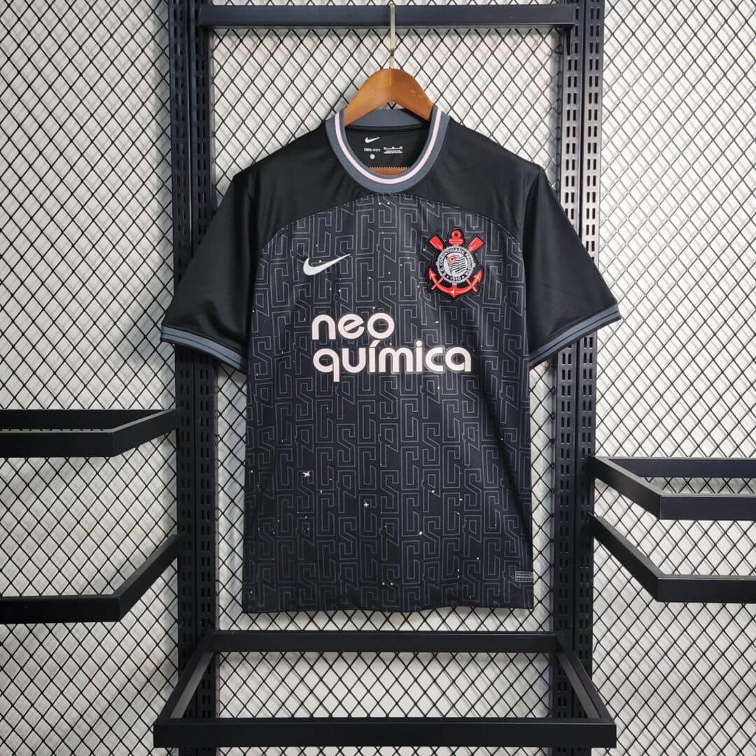 Corinthians 2023 Maillot Concept Noir