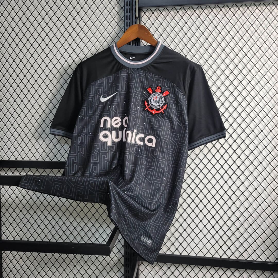 Corinthians 2023 Maillot Concept Noir