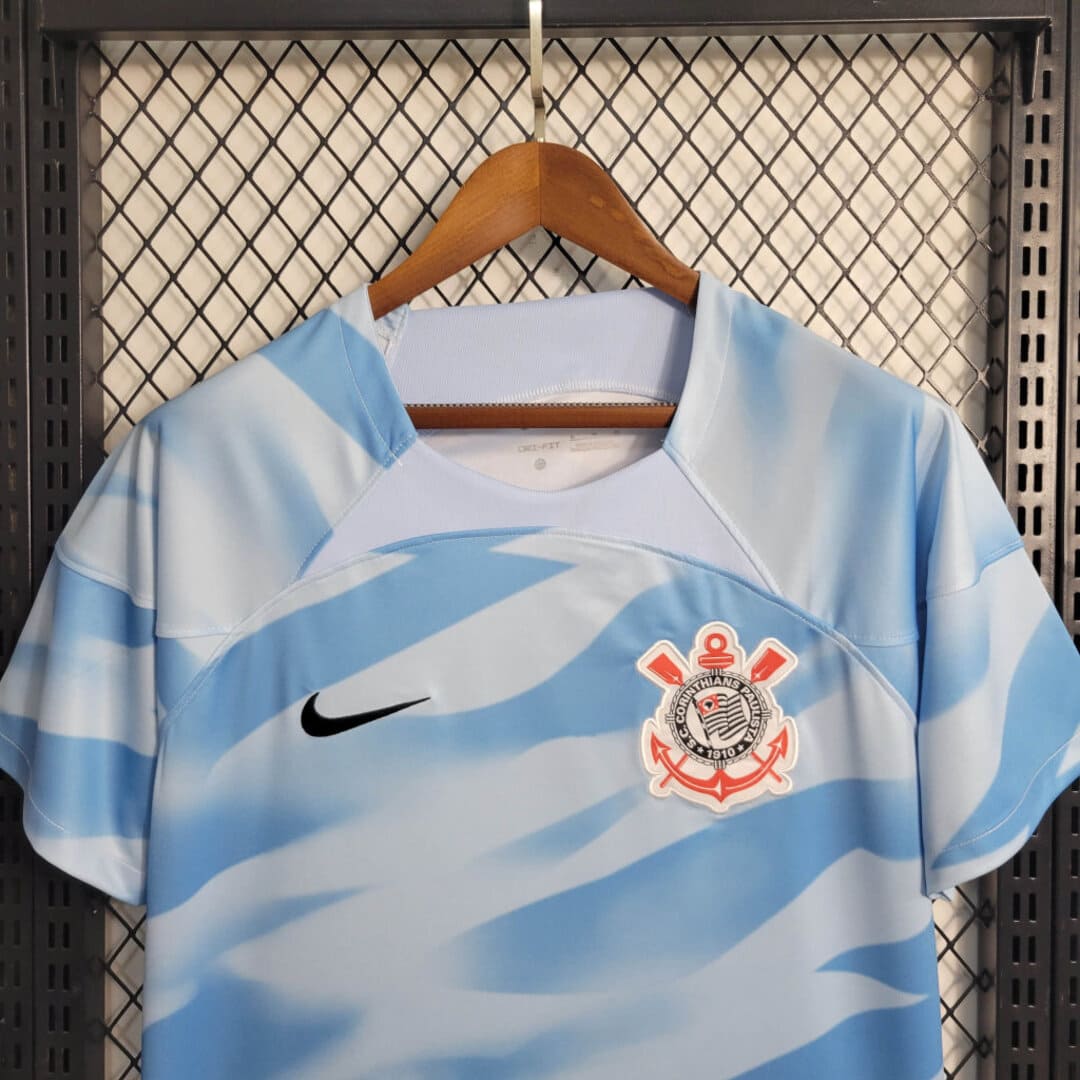 Corinthians 2023 Maillot Gardien Bleu