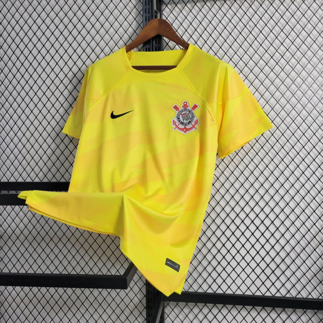 Corinthians 2023 Maillot Gardien Jaune