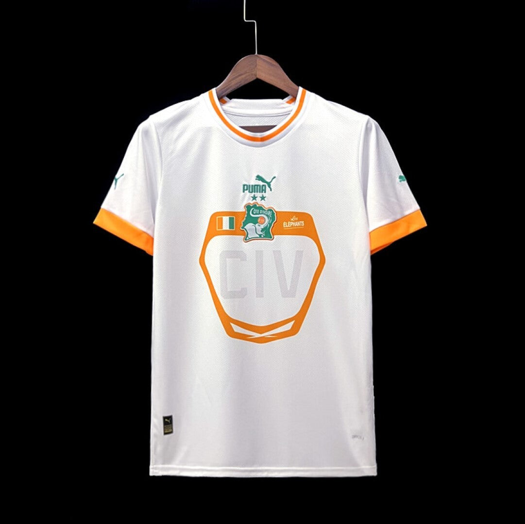 Côte d'Ivoire 2022 Maillot Extérieur