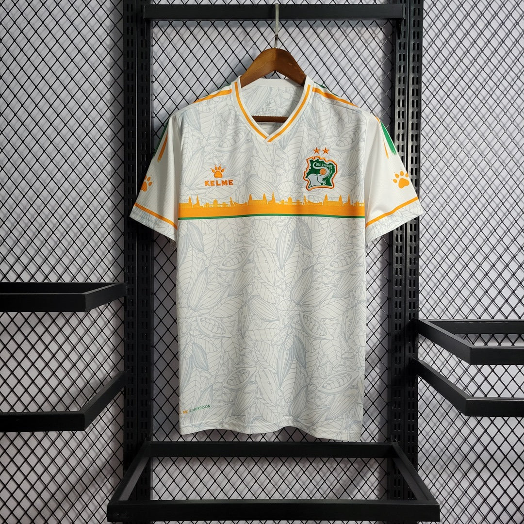 Côte d'Ivoire 2022 Maillot Concept Morrison Extérieur