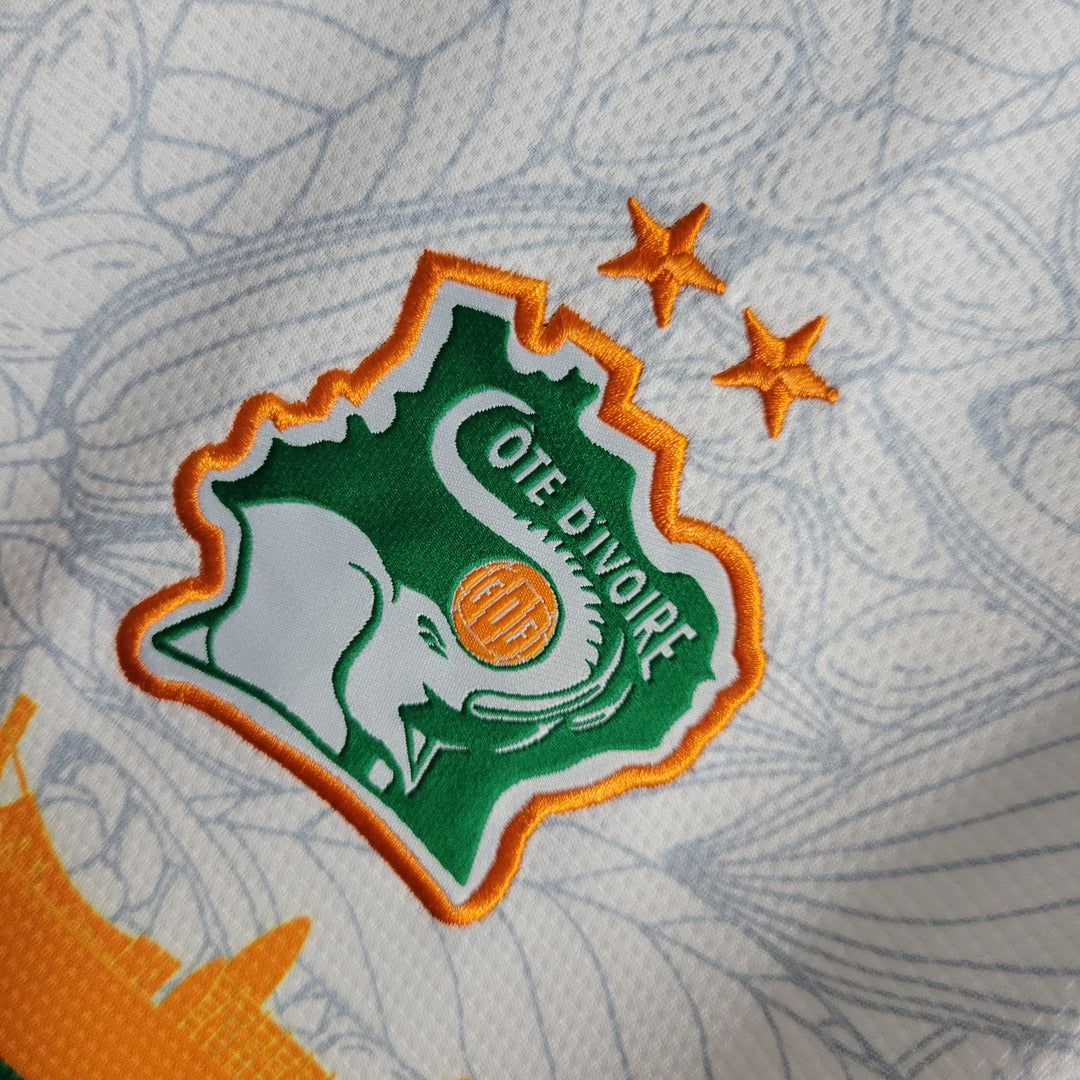 Côte d'Ivoire 2022 Maillot Concept Morrison Extérieur