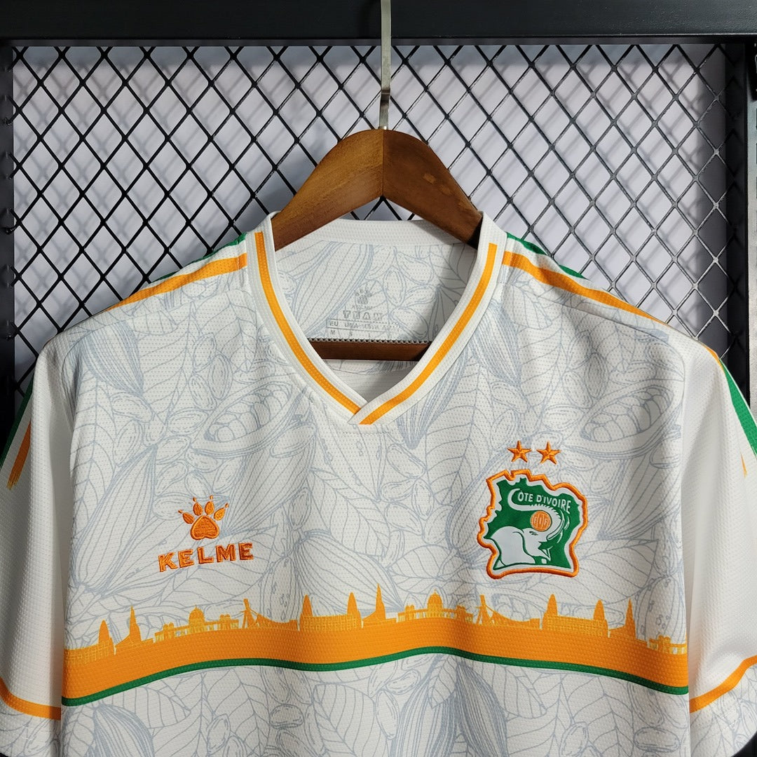 Côte d'Ivoire 2022 Maillot Concept Morrison Extérieur