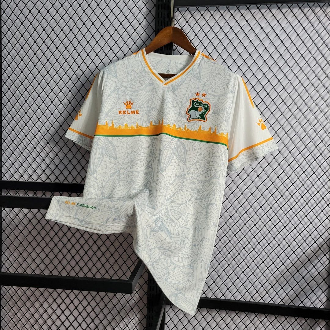 Côte d'Ivoire 2022 Maillot Concept Morrison Extérieur