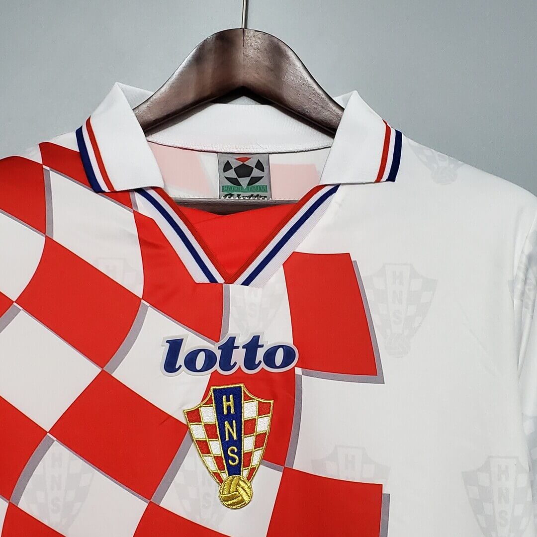 Croatie 1998 Maillot Domicile