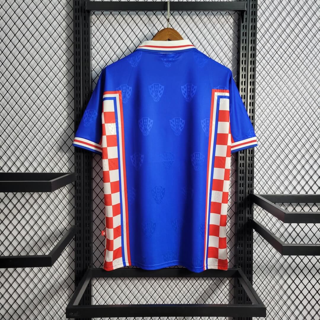 Croatie 1998 Maillot Extérieur