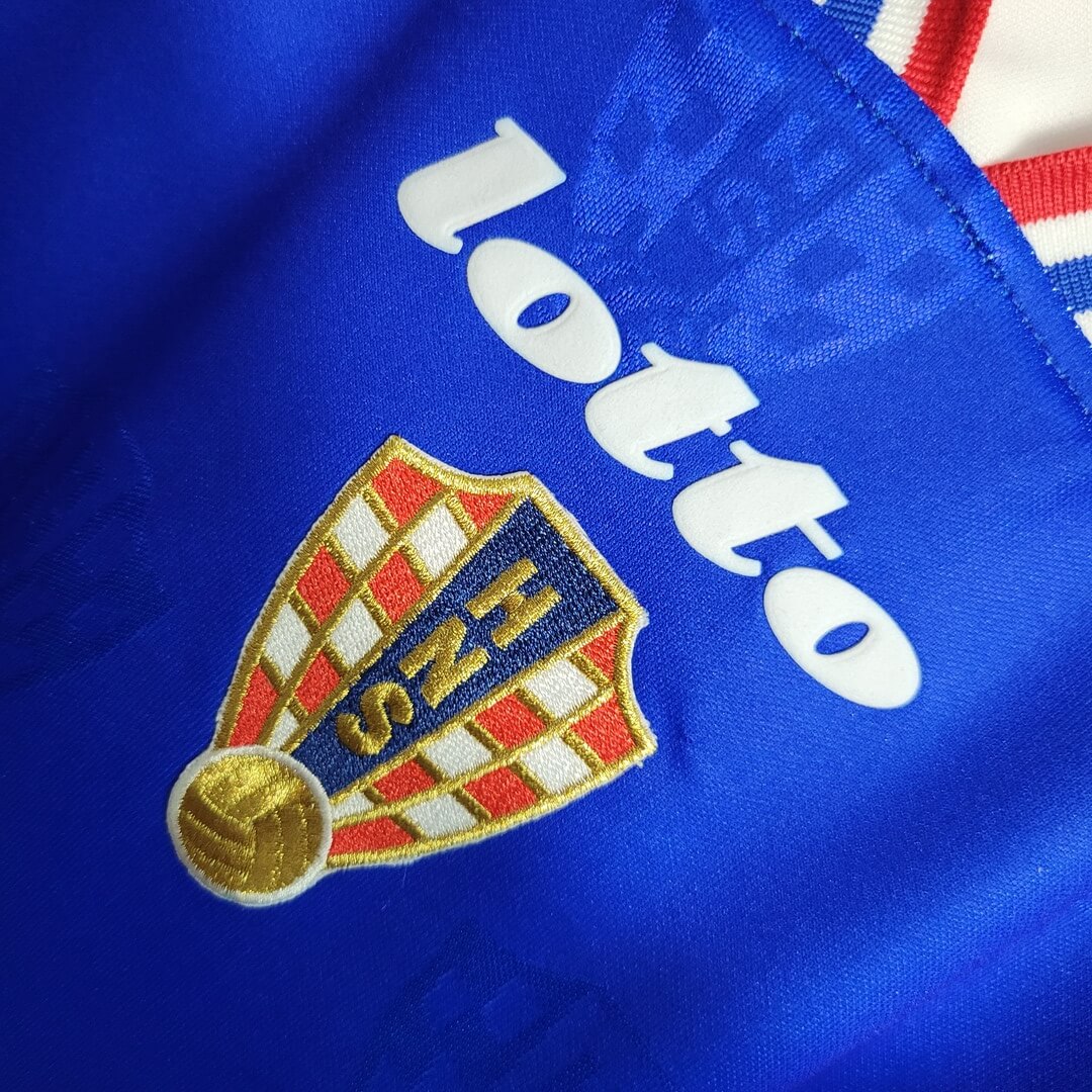 Croatie 1998 Maillot Extérieur