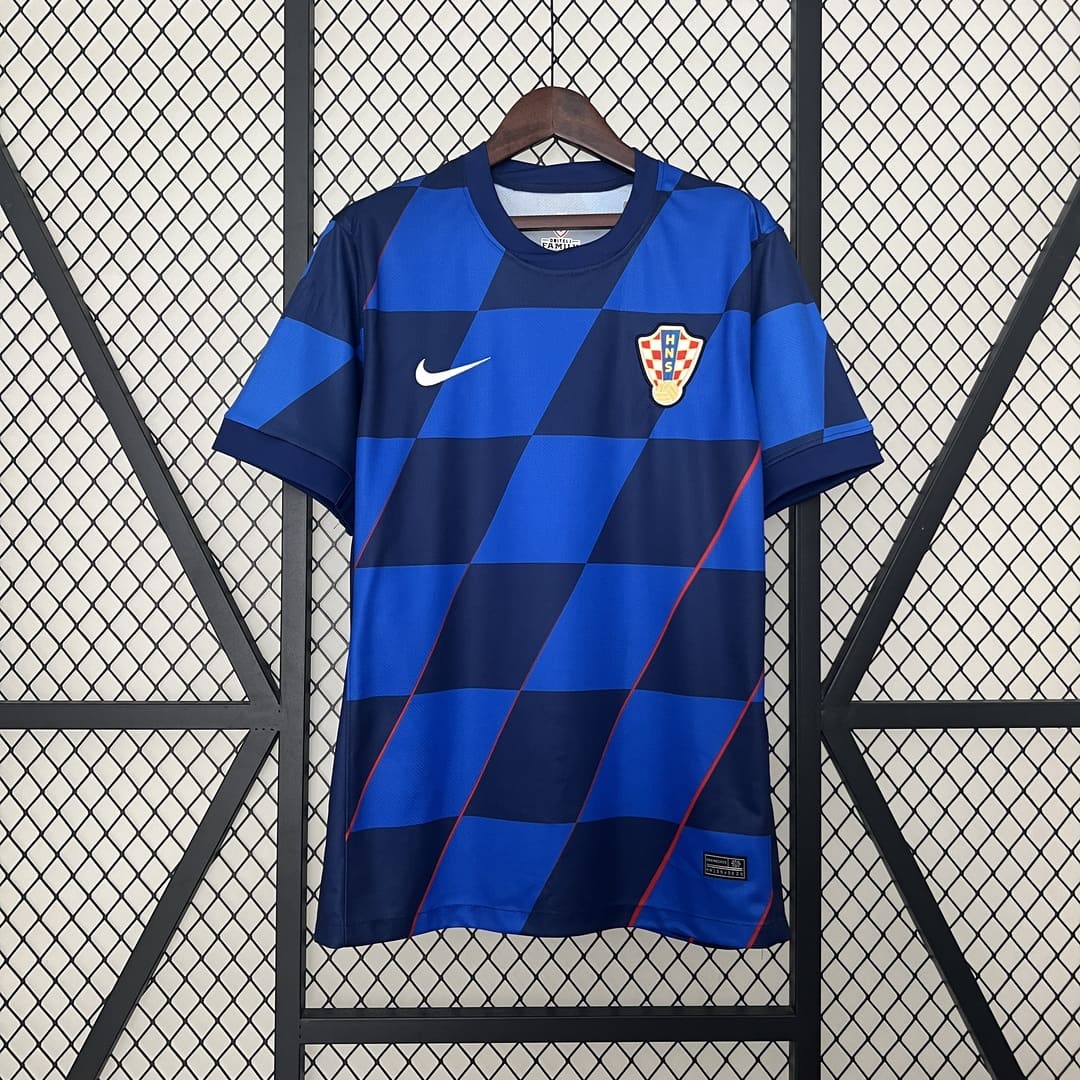 Croatie 2024 Maillot Extérieur