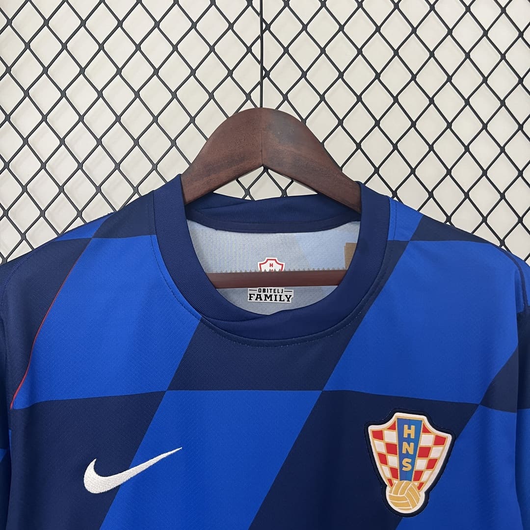 Croatie 2024 Maillot Extérieur