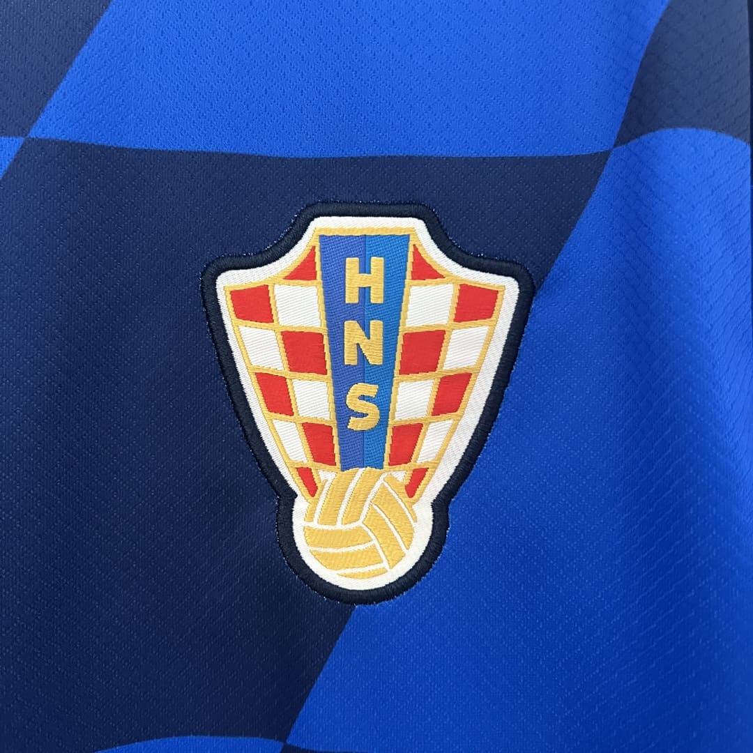 Croatie 2024 Maillot Extérieur