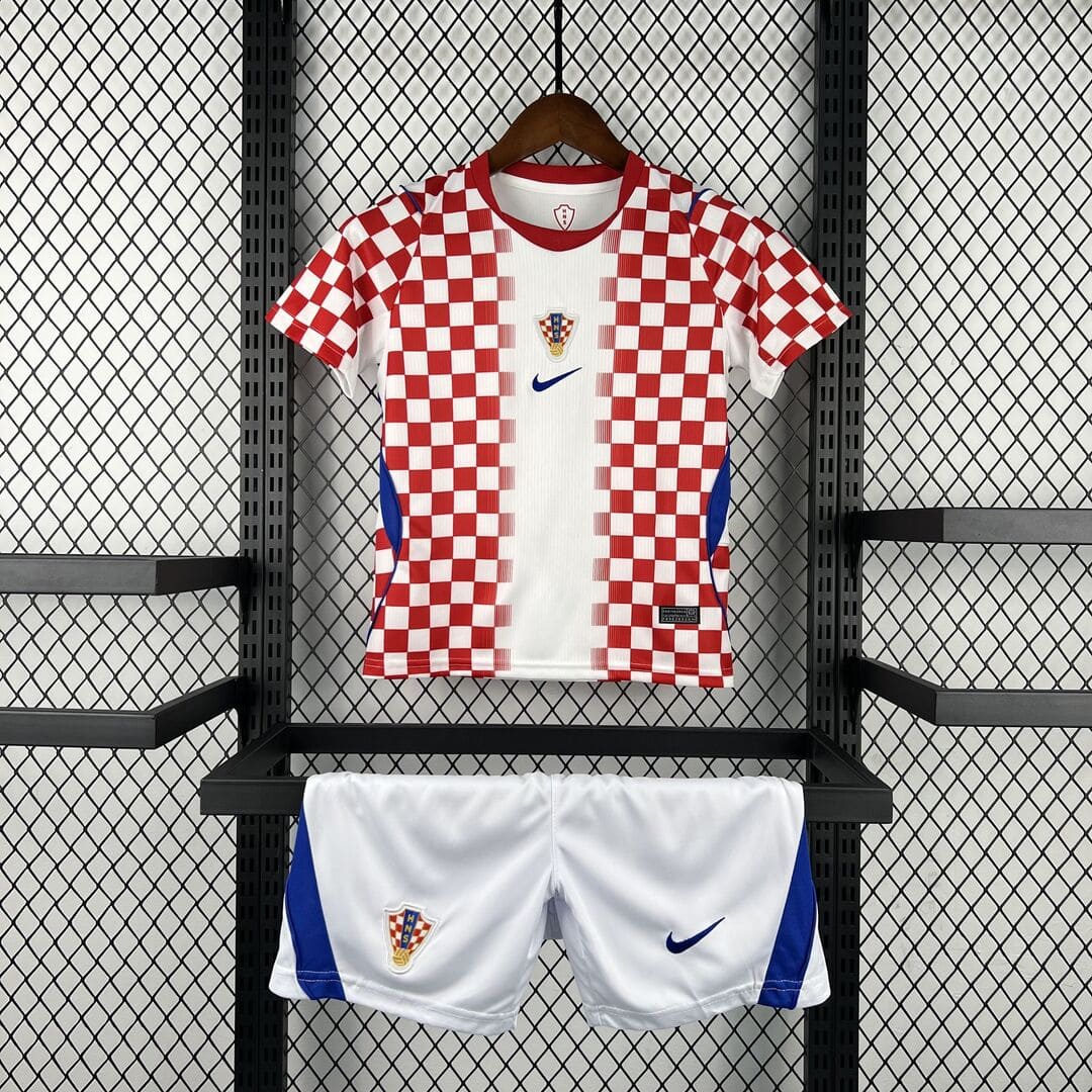 Croatie 2026 Domicile Kit Enfant